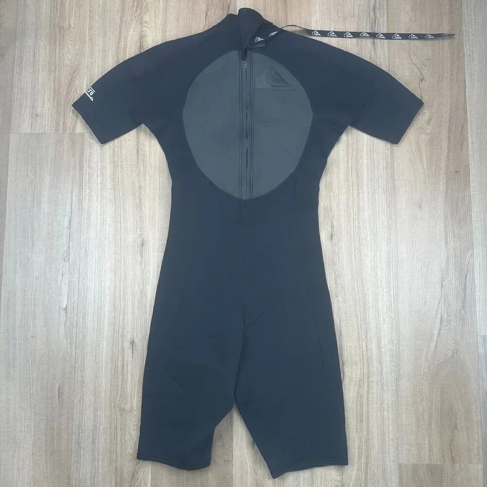Quicksilver Men's Large L 2/2  Synchro Hyperstretch Springsuit Wetsuit Bodysuit
